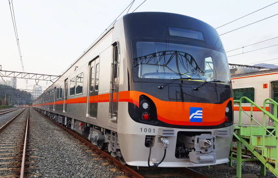 현대로템이 지난 2016년 수주한 부산도시철도 1호선 전동차. ⓒ 현대로템