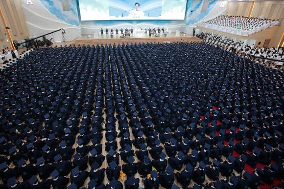 시온기독교선교센터 108기 연합수료식이 열렸다. ⓒ 시온기독교센터