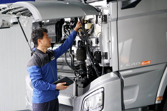 현대차가 상용차 전 차종의 부품·공임 특별 할인이벤트를 진행한다. ⓒ 현대자동차