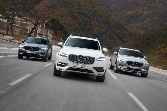 국내외 수많은 수상기록을 통해 상품성을 인증 받은 XC 레인지. ⓒ 볼보자동차코리아