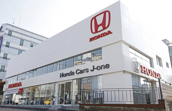 광주 전시장 및 서비스센터 전경. ⓒ 혼다코리아