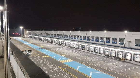 CJ대한통운 대전허브터미널 전경. ⓒ CJ대한통운