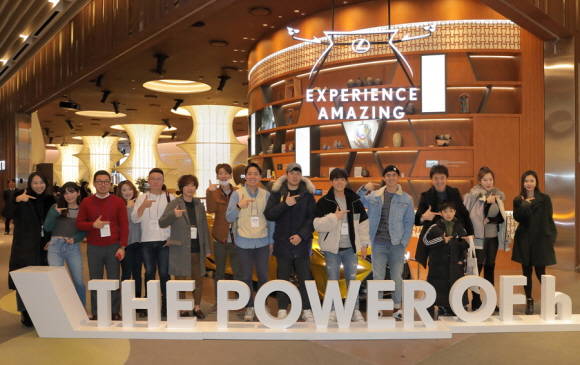 렉서스 코리아가 지난 7일 잠실 커넥트투에서 렉서스 하이브리드 피플 3기 발대식을 진행했다. ⓒ 렉서스 코리아