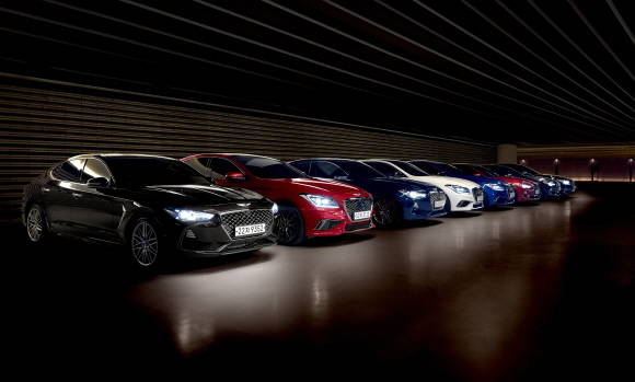 G70에서부터 G90까지 제네시스 브랜드 전 라인업을 자유롭게 이용할 수 있는 프로그램이 출시됐다. ⓒ 제네시스 브랜드