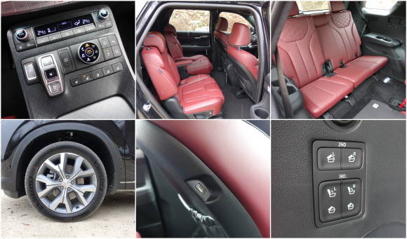 팰리세이드는 인간공학적 설계와 고급 소재로 실내 감성품질을 높였다. = 노병우 기자