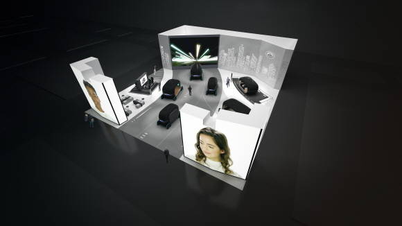 기아차 2019 CES 부스 이미지. ⓒ 기아자동차