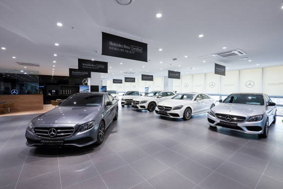 메르세데스-벤츠 인증 중고차 기흥 전시장. ⓒ 메르세데스-벤츠 코리아
