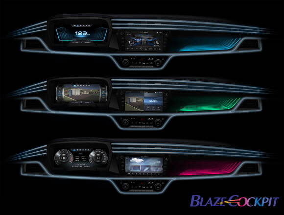 코란도의 블레이즈 콕핏 티저이미지. ⓒ 쌍용자동차