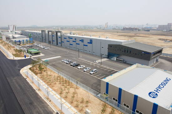 효성첨단소재 전주 탄소섬유 공장전경. ⓒ 효성