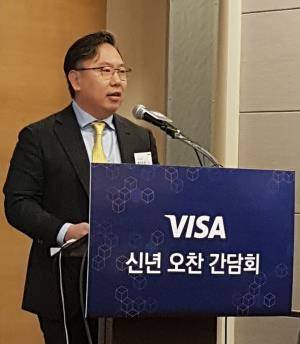 패트릭 윤 비자코리아 사장. = 하영인 기자