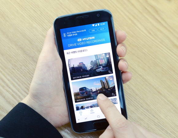 저장된 영상은 AVN 화면이나 휴대폰 애플리케이션을 통해 영상 재생·편집·삭제·공유 등의 기능을 수행할 수 있다. ⓒ 현대·기아차