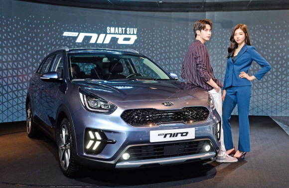 니로는 글로벌시장에서 지난달까지 27만대 넘게 판매된 친환경차 대표 모델이다. ⓒ 기아자동차