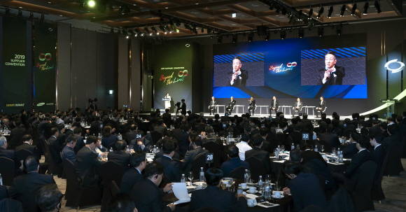 르노삼성이 협력업체와의 신뢰를 공고히 다지기 위해 2019 협력업체 컨벤션을 개최했다. ⓒ 르노삼성자동차