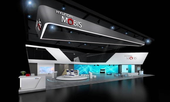 서울모터쇼 현대모비스관 조감도. ⓒ 현대모비스
