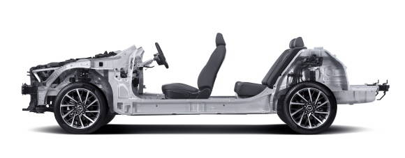 자동차의 기본 성능을 대폭 향상시킨 현대차의 3세대 플랫폼. ⓒ 현대자동차