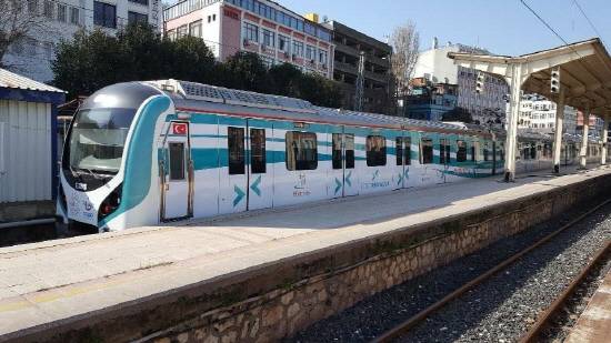 현대로템이 제작한 마르마라이 전동차. ⓒ 현대로템