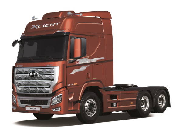 현대차 대형 트럭 엑시언트 프로. ⓒ 현대자동차