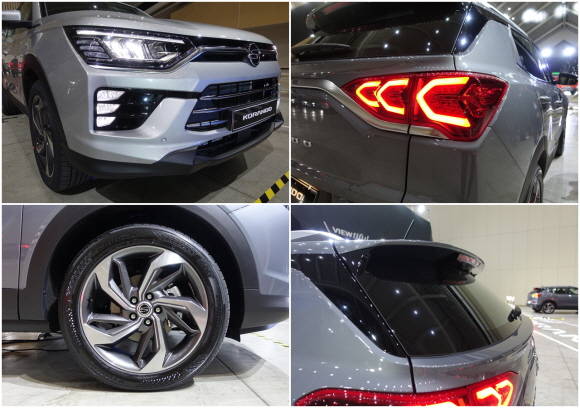 코란도의 디자인은 '응축된 힘과 에너지', '정교하고 생동감 넘치는 힘의 흐름'을 표현하고 있다. = 노병우 기자