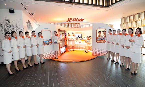 제주항공 브랜드스토어 오렌지 클라우드. ⓒ 제주항공