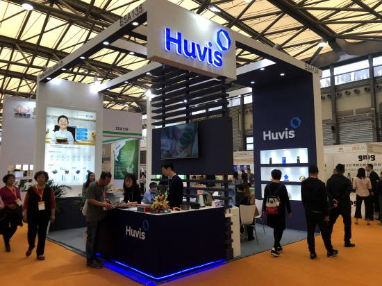 휴비스 2019 중국 포장용기 전람회 PACKCON 현장. ⓒ 휴비스