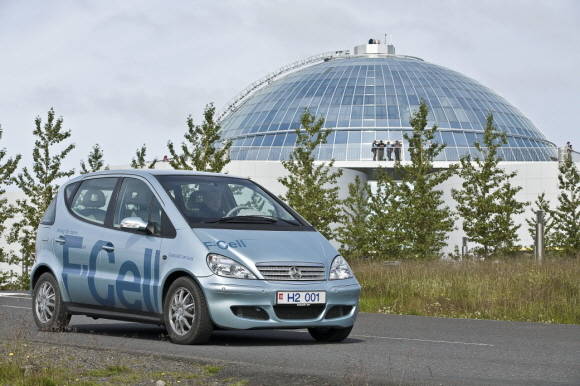 A-클래스 F-CELL. ⓒ 메르세데스-벤츠 코리아