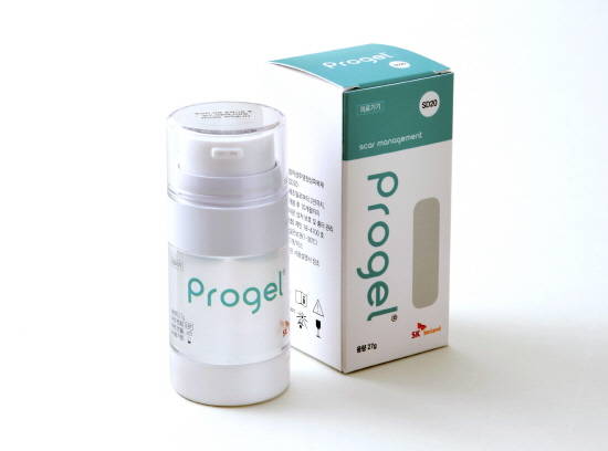 SK 바이오랜드 실리콘 흉터케어제 '프로겔'. ⓒ SKC