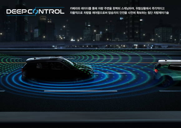 신형 코란도는 동급 최초 첨단차량제어기술 딥 컨트롤의 자율주행시스템이 적용돼 장거리 운전에도 편안하고 안전한 드라이빙 환경을 제공한다. ⓒ 쌍용자동차