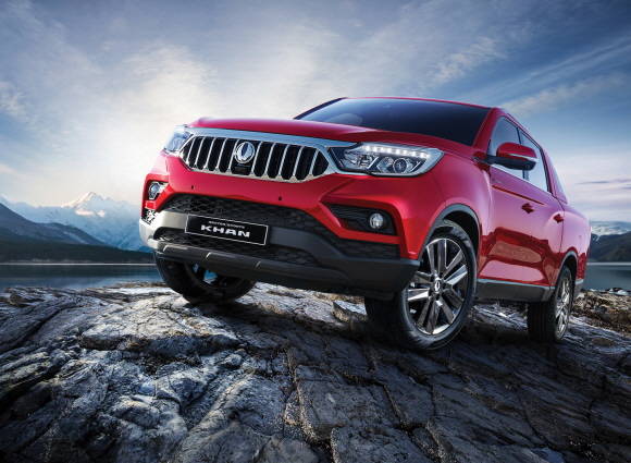 국내 유일의 오픈형 SUV인 렉스턴 스포츠 브랜드는 2018년 SUV 돌풍의 주인공이다. ⓒ 쌍용자동차