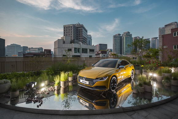 폭스바겐 아테온 가든 모습. ⓒ 폭스바겐코리아