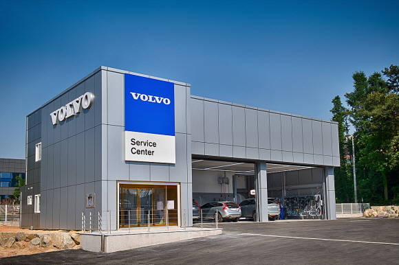 원주 볼보 서비스센터 전경. ⓒ 볼보자동차코리아