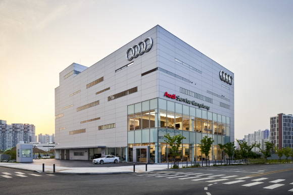 아우디 강동 A/S 서비스센터 전경. ⓒ 아우디 코리아