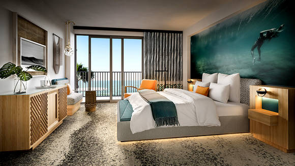 하와이 와이키키비치콤보 전경. ⓒ 팜투어