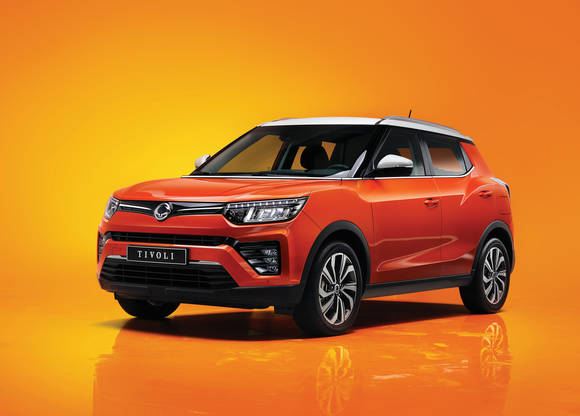 쌍용차 최초의 1.5 터보 가솔린엔진을 탑재한 베리 뉴 티볼리. ⓒ 쌍용자동차