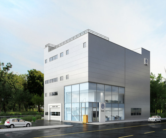 폭스바겐 하남 서비스센터 조감도. ⓒ 폭스바겐코리아