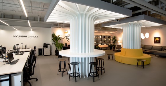 크래들 베이징(Hyundai CRADLE Beijing) 사무소 모습. ⓒ 현대자동차그룹