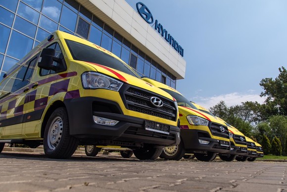 현대차가 카자흐스탄에 쏠라티를 대량으로 수주했다. ⓒ 현대자동차