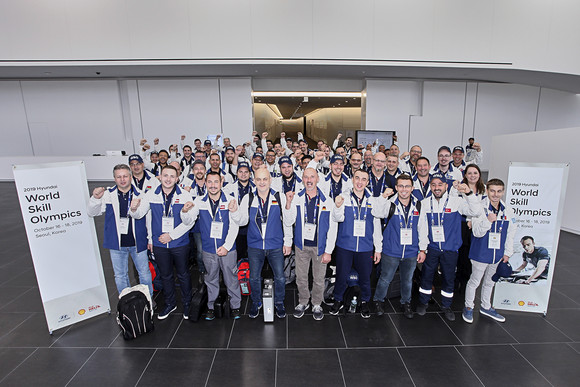 전 세계 변화하는 미래 자동차산업을 위해 현대차의 세계 우수 정비사들이 모여 실력을 겨뤘다. ⓒ 현대자동차