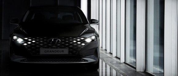 신차급으로 완전히 탈바꿈한 그랜저의 티저 이미지. ⓒ 현대자동차