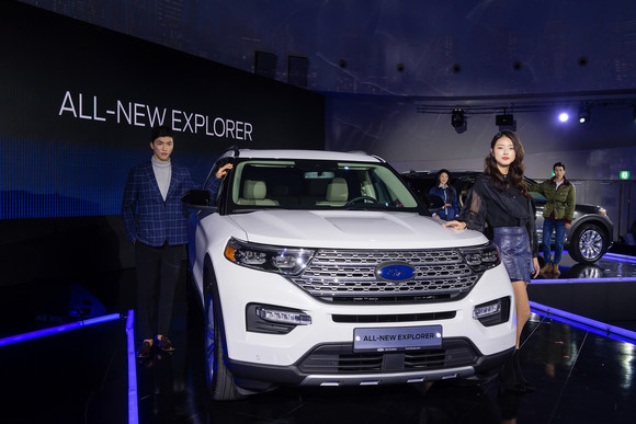 9년 만에 완전히 새로워진 모습으로 출시되는 올-뉴 익스플로러. ⓒ 포드코리아