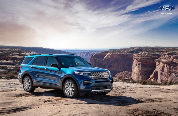 새롭게 적용된 후륜구동 아키텍처로 인해 올-뉴 익스플로러의 외관은 짧아진 오버행과 길어진 휠베이스 및 낮아진 차체로 날렵하면서도 역동적인 디자인 프로포션을 완성했다. ⓒ 포드코리아