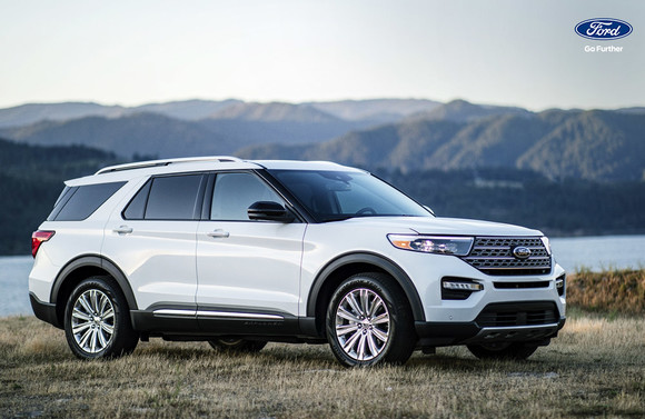 올-뉴 익스플로러 고객은 취향에 따라 10가지 외장컬러를 선택할 수 있으며, 20인치 핸드-폴리시드 알루미늄 휠이 기본 장착된다. ⓒ 포드코리아