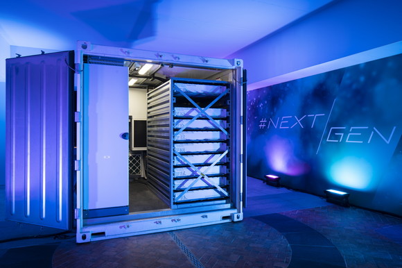 신재생 에너지를 중고 전기차 배터리에 저장해 또 다른 에너지 공급원으로 활용하는 에너지 저장 시스템. ⓒ BMW 그룹 코리아