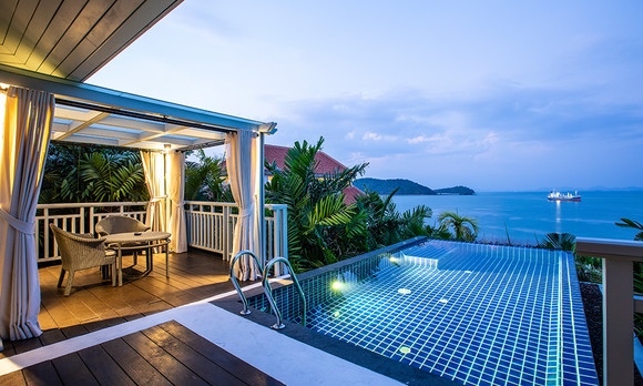 푸켓 아마타라 럭셔리 풀 빌라 전경. ⓒ 팜투어