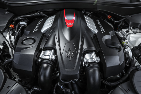 마세라티 브랜드 역사상 가장 강력한 V8 엔진. ⓒ 마세라티