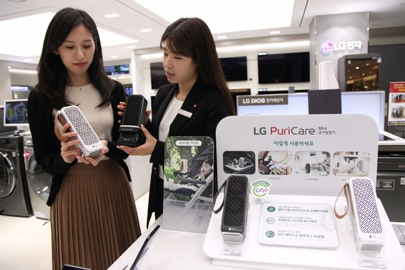 미세먼지로부터 건강을 지키는 다양한 제품들이 출시되고 있다. ⓒ 신세계 센텀시티