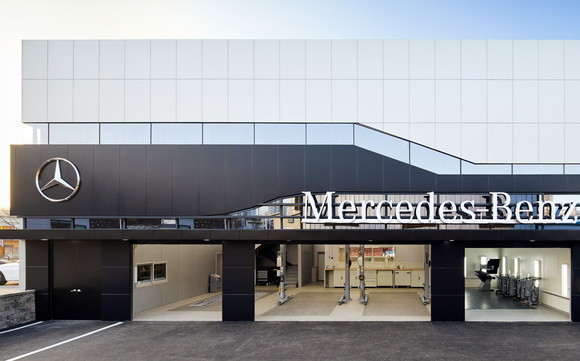 메르세데스-벤츠 김포 서비스센터 전경. ⓒ 메르세데스-벤츠 코리아