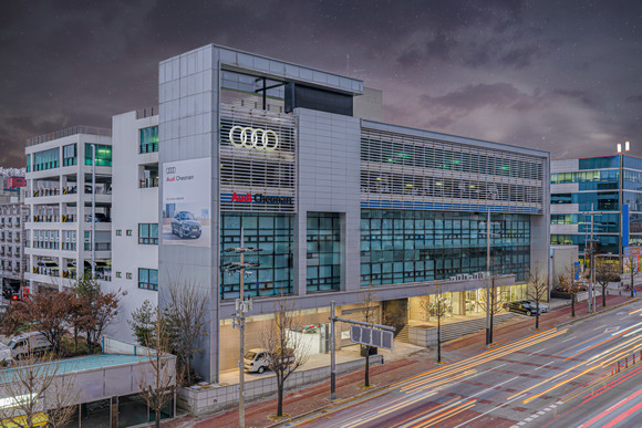 아우디 천안 전시장·서비스센터 전경. ⓒ 아우디 코리아