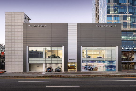 재규어 랜드로버 평촌 전시장. ⓒ 재규어 랜드로버 코리아