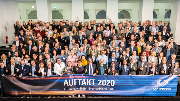 지난 3일 독일에서 열린 '쌍용차 독일 딜러 연례 콘퍼런스'의 모습. ⓒ 쌍용자동차