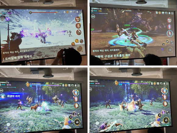 오는 3월5일 정식 론칭하는 '테라 히어로'에 대해 노동환 레드사하라 디렉터는 세상에 선보이는 3번째 테라 모바일 게임"이라고 말했다. = 김경태 기자